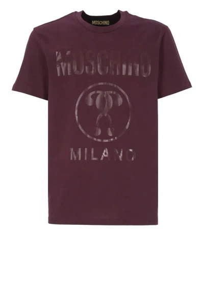 Moschino T-shirts And Polos Purple