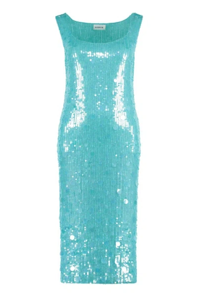 P.a.r.o.s.h Sequin Dress In Green