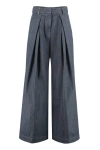 PESERICO PESERICO COTTON BAGGY TROUSERS