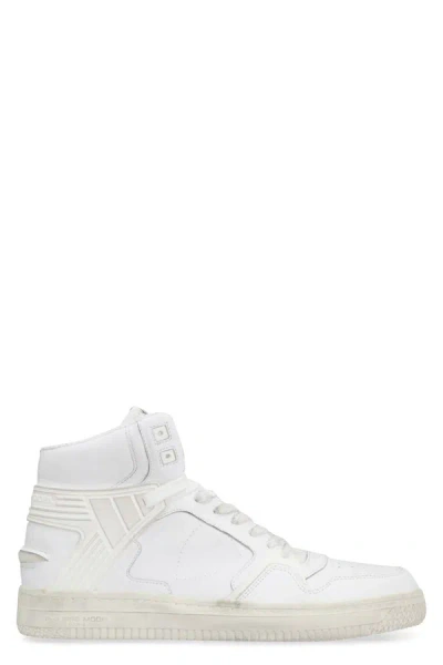 Philippe Model Sneakers L Grande Leather Optic In White