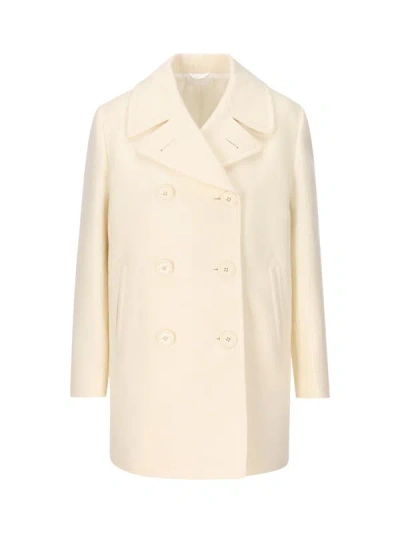 Prada Jackets In Ivory