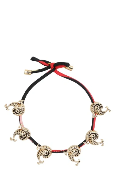 Pucci P Pendant Choker In Multicolor