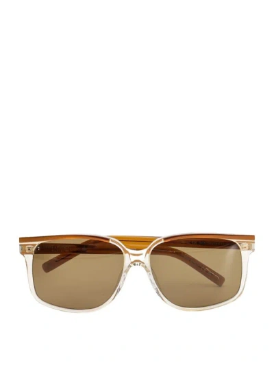 Saint Laurent Sunglasses In Brown