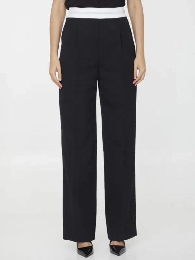 Alexander Wang Tailored Trousers In Black