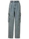 THE MANNEI THE MANNEI 'PLANA' BLUE COTTON JEANS