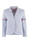 THOM BROWNE THOM BROWNE SINGLE-BREASTED TWO-BUTTON BLAZER