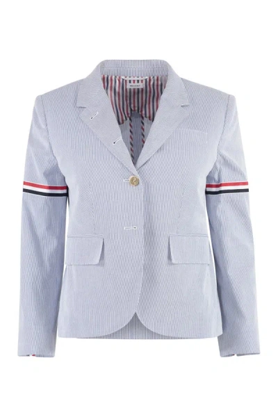 Thom Browne Single-breasted Two-button Blazer In Blue