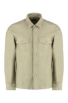 Tom Ford Cotton Overshirt In Beige