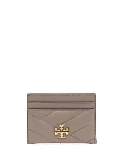 Tory Burch Wallets In Gray Heron