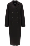 TOTÊME TOTEME OVERSIZED DOUBLE-BREASTED WOOL COAT