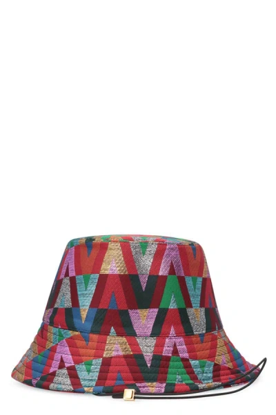 Valentino Garavani Valentino  - Bucket Hat In Multicolor