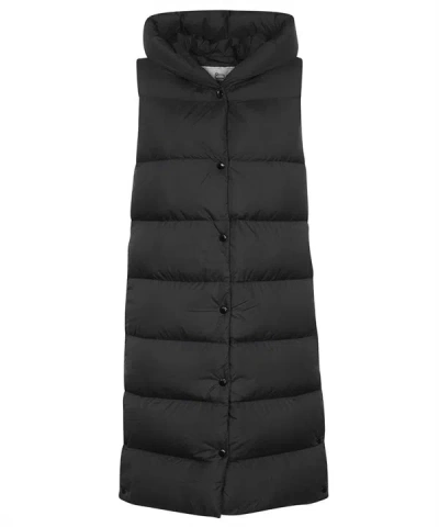 Woolrich Bodywarmer Jacket In Black