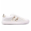 MONCLER MONCLER LEATHER LOGO SNEAKERS