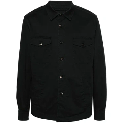 Eraldo Cefalu Shirt Jacket In Black
