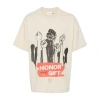 Honor The Gift Mens Tan A Spring Dignity Graphic-print Cotton-jersey T-shirt In Neutrals