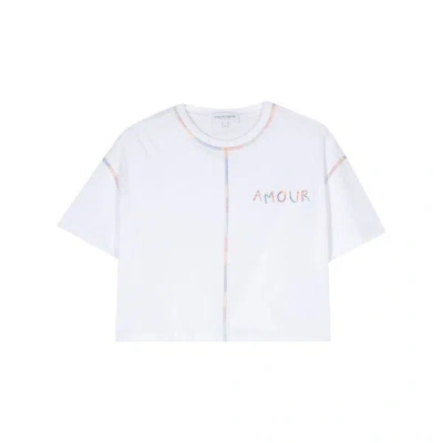 Maison Labiche Amour Alesia T-shirt In White