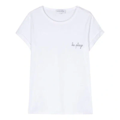 Maison Labiche La Plage Poitou T-shirt In White