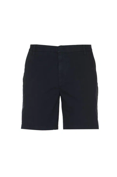 Dondup Manheim Bermuda Shorts In Black