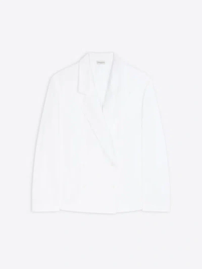 Dries Van Noten 01000-caplana 8329 W.w.shirt Clothing In White