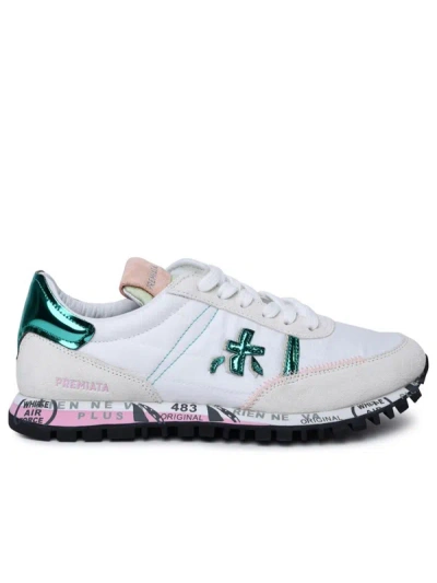 Premiata Sneaker Seand In White