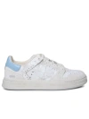 PREMIATA PREMIATA 'QUINND' WHITE LEATHER SNEAKERS