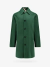 BURBERRY BURBERRY MAN TRENCH MAN GREEN TRENCH COATS