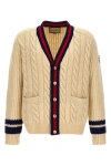 GUCCI GUCCI MEN WEB RIBBON CARDIGAN