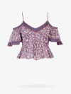Isabel Marant Étoile Marant Etoile Multicolour Cotton Shirt In Ecru