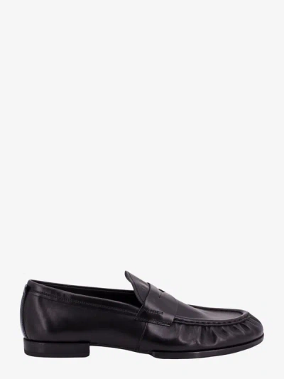 Tod's Soft Leather Loafer In Black