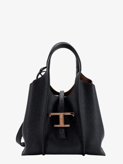 Tod's Woman T Timeless Woman Black Shoulder Bags