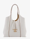 TOD'S TOD'S WOMAN T TIMELESS WOMAN WHITE SHOULDER BAGS