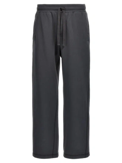 Dolce & Gabbana Cotton Joggers Trousers In Black