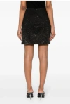 Off-white Skirt  Woman Color Black In Black