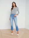 L AGENCE MIRA CROPPED MICRO BOOT JEAN