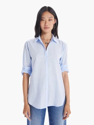 Xirena Beau Shirt Skylight In Blue - Size Medium