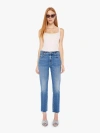 MOTHER THE RASCAL ANKLE FRAY OPPOSITES ATTRACT JEANS