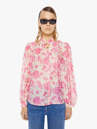 Alix Of Bohemia Annabel Shirt Baroque In Pink - Size X-large