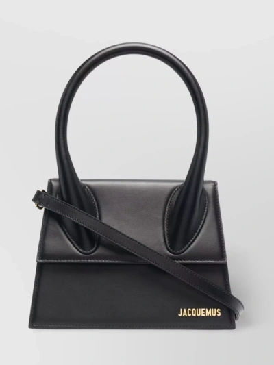 Jacquemus Structured Top Handle Shoulder Bag