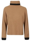 BE YOU BE YOU CASHMERE TURTLENECK SWEATER