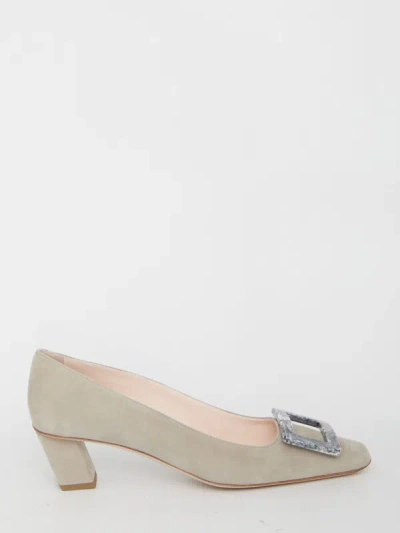 Roger Vivier Belle Vivier Pumps In Beige