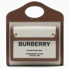 BURBERRY BURBERRY POCKET TOTE BAG IN CANVAS AND
