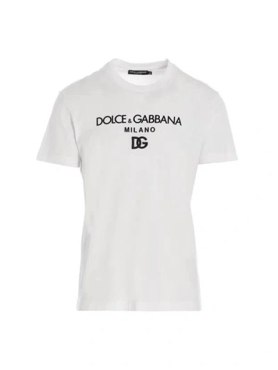 Dolce & Gabbana T-shirt 'dg Essential' In White