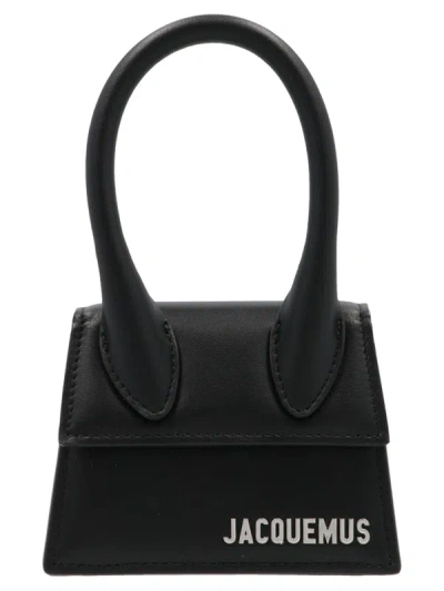 Jacquemus 'le Chiquito Homme' Mini Handbag In Black