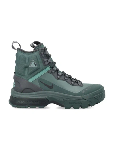 Nike Acg Zoom Gaiadome Gore Tex Sneakers In Vintage Green