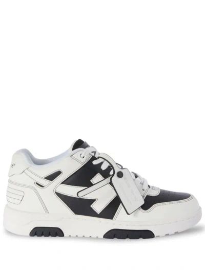 Off-white Out Of Office Calf Leather In Black