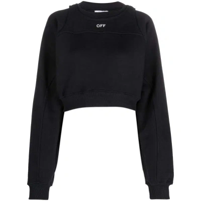 Off-white Sweatshirts In Black