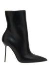 Paris Texas High Stiletto Heel Ankle Boots In Black