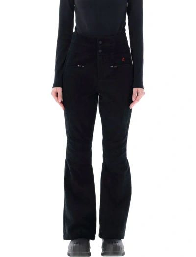 Perfect Moment Aurora High Waist Flared Ski Trousers In Black