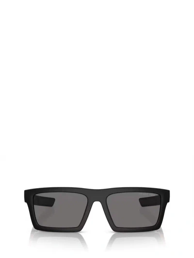 Prada Sunglasses In Matte Black