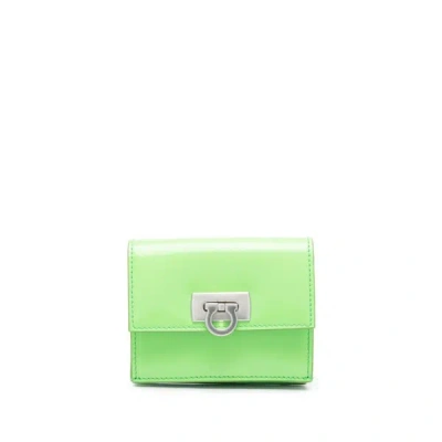 Ferragamo Salvatore  Wallets In Green